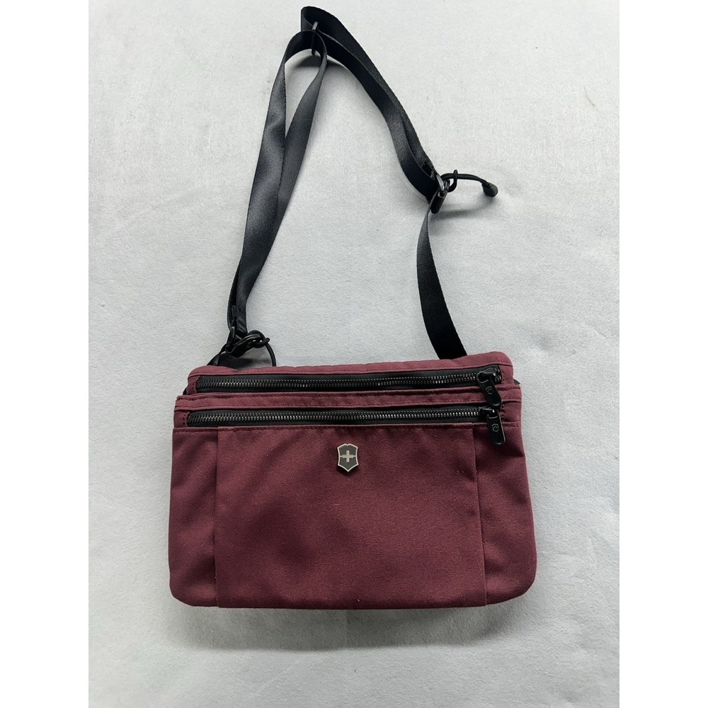 Victorinox Women's Lifestyle Accessory Compact Crossbody Travel Bag Beetroot